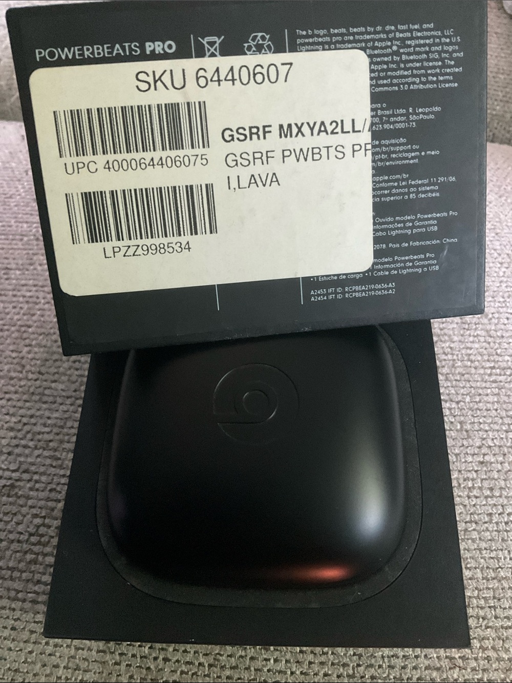 Powerbeats Pro Wireless Earbuds - Lava Red by Dr Dre - Picture 11 of 14